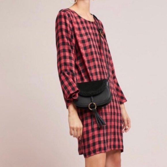 Cloth and stone buffalo check dress - Picture 1 of 10